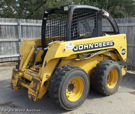 1999 john deere 250 skid loader kvo250a151795|john deere 250 track hoe.